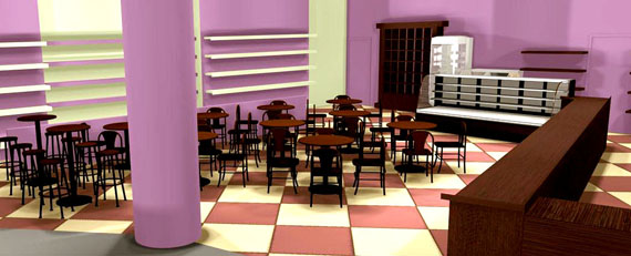 Diseño Locales Comerciales | Diseño de Cafeterías | Saboreate y Café Algarve