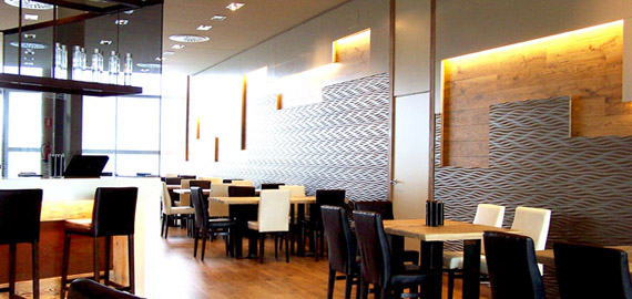 Diseño locales comerciales restaurantes decoración El Goloso Aima Estudio