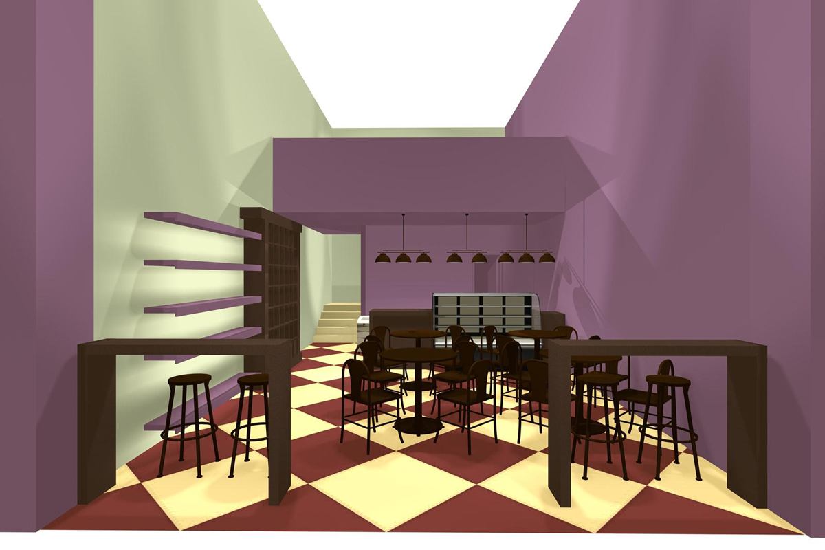 Aima Estudio arquitectura contract diseño interior ingeniería cafetería Saboréate y Café