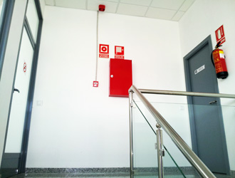 Trabajos ingeniería sistemas incendios licencia Madrid apertura nave Valdemoro
